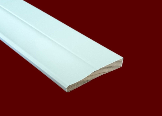 Enveloppe décorative résidentielle blanche moulant le PVC cellulaire de 100%